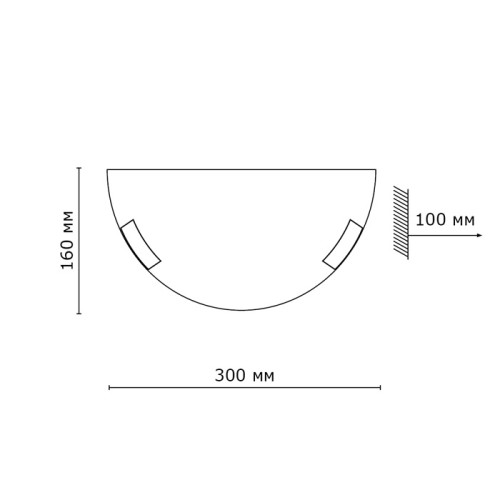 Настенный светильник Sonex s_061