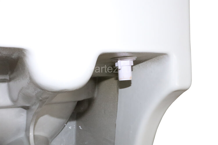 Унитаз-моноблок Azario GRESSA 705х370х760 напольный, безободковый, в комплекте со смывным механизмом