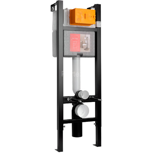 Комплект Jacob Delafon Vox: унитаз c инсталляцией 40 см, сиденье тонкое микролифт, клавиша хром (E21