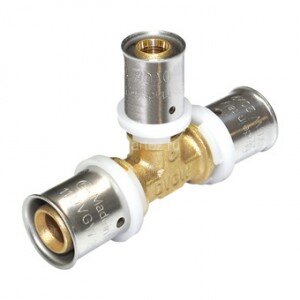 Тройник пресс переходной 32х20х32 VALTEC