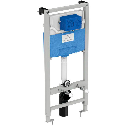 Комплект унитаза с инсталляцией Ideal Standard Tesi Aqua Blade с сиденьем Микролифт и Белой клавишей