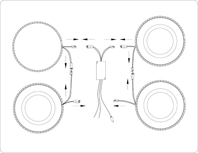 Потолочная люстра Ambrella FA8866