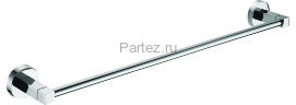 Полотенцедержатель AZARIO NESSY трубчатый одинарный 60 см, хром (AZ-73101)