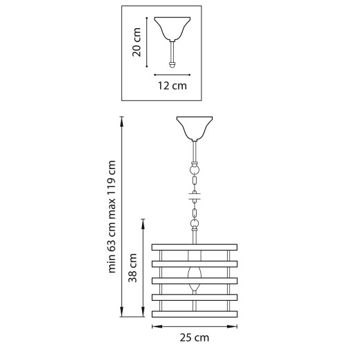 Подвесная люстра Lightstar 735010