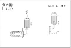 Бра Evoluce SLE1127-101-01