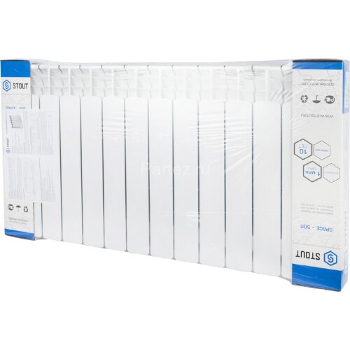 Радиатор биметаллический STOUT Space 500-14