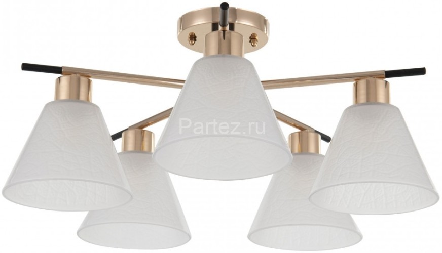 Потолочная люстра Arte Milano 322119/5 FG+BK