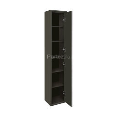 Пенал подвесной AQUATON Уэльс NEW графит (1A267703WA6A0)