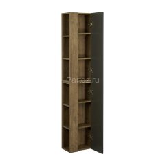 Шкаф AQUATON Терра подвесной, одностворчатый, дуб кантри/антрацит (1A247503TEKA0)