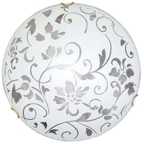 Светильник НПБ 01-2х60-139 М16 "Эрика" 300 60Вт E27 IP20 матов. бел./клипсы зол. (инд. упак.) Элетех