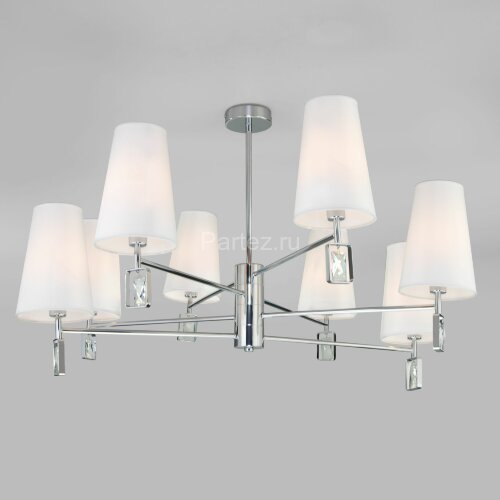 Потолочная люстра Eurosvet 60137/8 хром