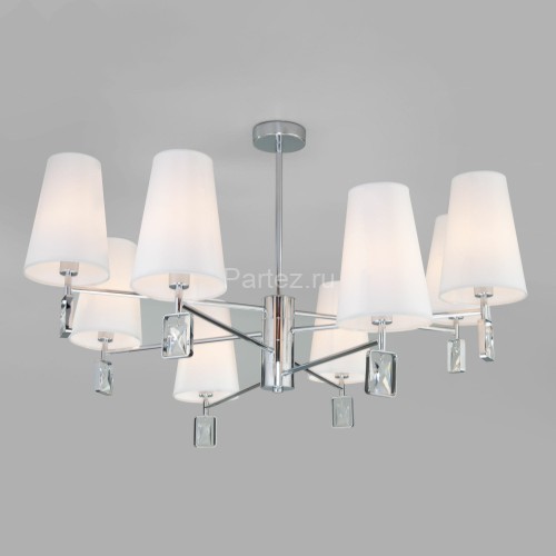 Потолочная люстра Eurosvet 60137/8 хром