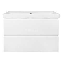 Комплект тумба Azario Мила 900 910х470х680 подвесная, с раковиной Monte 900, белый (CS00089920)