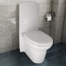 Унитаз-компакт Creo Ceramique LE MANS напольный, скрытый монтаж, с крышкой микролифт (415х705х950)