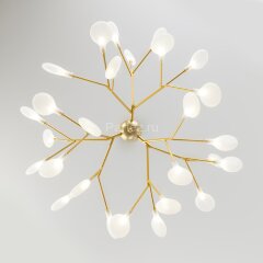 Подвесная люстра Bogate's 341 золото / белый