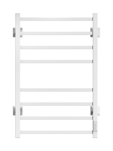 Полотенцесушитель электрический ДВИН L plaza neo 80/50 К диммер квадрат, белый (4656759179250)
