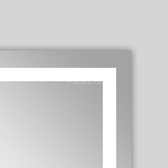 Зеркало AZARIO Alysa 600х800 с подсветкой, сенсорный выключатель с функцией диммера (AZ-Z-046CS)