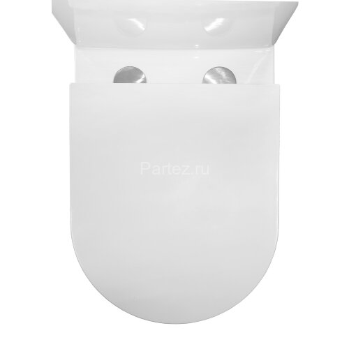 Унитаз-компакт Azario Conto 360х630х820 напольный, безободковый, слив "Торнадо", с быстросъемным сид