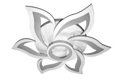 Потолочная люстра Natali Kovaltseva HIGH-TECH LED LAMPS 82020