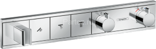 Hansgrohe 15356000 RainSelect Термостат, скрытого монтажа, для 3 потребителей, хром