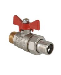 Кран шаровой с накидной гайкой 3/4&quot; НР баб. VALTEC