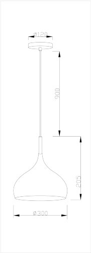 Подвесной светильник Moderli V1294-1P