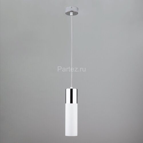 Подвесной светильник Eurosvet 50135/1 LED хром / белый
