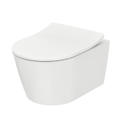 Унитаз подвесной ТОТО серии RP 380х540х335 безобдковый, белый (CW552RY#XW)