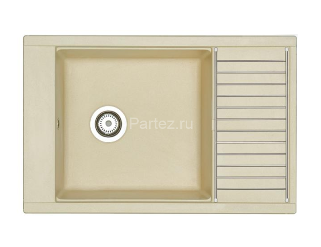 Кухонная мойка AQUATON Делия 78, шампань (1A715132DE290)