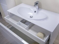 LAKS Модуль д/раковины 1000 мм, белый