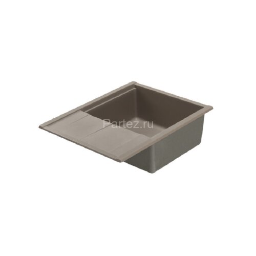 Кухонная мойка AQUATON Делия 65, серый шелк (1A718632DE250)
