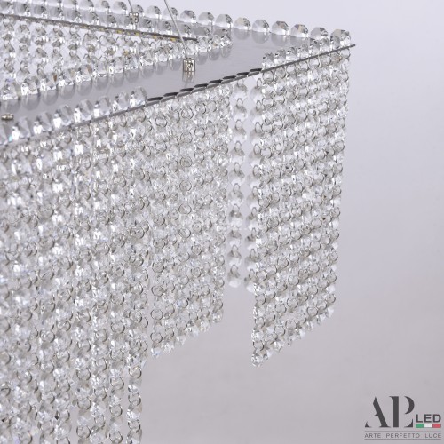 Подвесная люстра APL LED SH04.71.A.Ni.4000