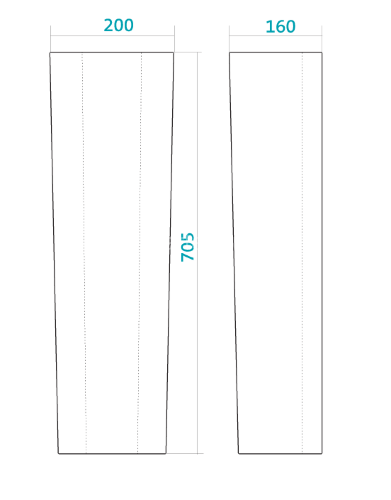 Пьедестал для раковины Santek "БСК" белый (1.WH11.0.591)