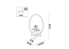 Настенный светильник Arte Lamp A6065AP-1WH