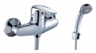 Смеситель одноручный (40мм)  для душа, хром