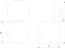 Настенный светильник Elektrostandard 40131/LED черный