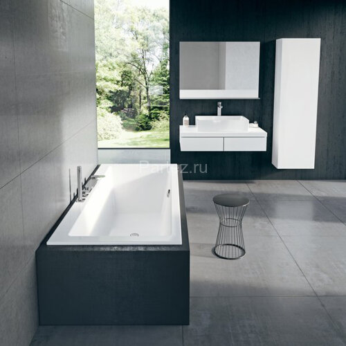 Ванна акриловая Ravak FORMY 01 SLIM 180x80, белая (C881300000)