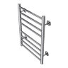 Полотенцесушитель водяной AZARIO PARMA 400/600 8 секций, нижнее/диагональное подключение, 1/2", хром