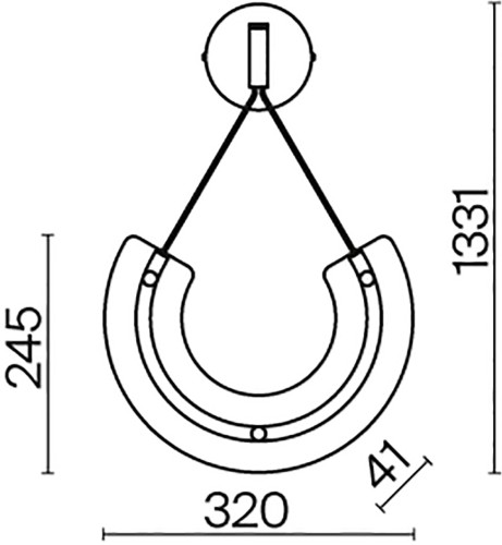 Бра Maytoni P091WL-L18G3K