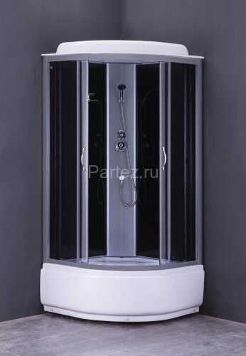 Душевая кабина Loranto CS-6680G 80х80х215, поддон 40 см