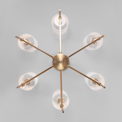 Потолочная люстра Eurosvet 60132/6 латунь