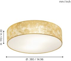 Потолочный светильник Eglo 97641