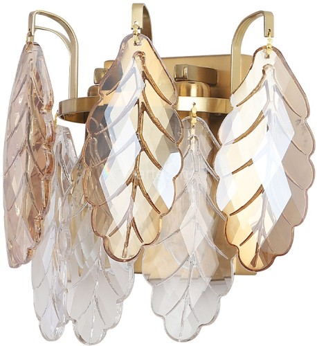 Бра Crystal Lux TREVI AP2 BRASS