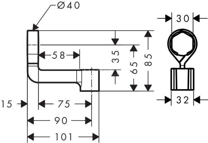 28335000 Держатель Porter Reno