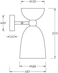 Бра Maytoni MOD113WL-01W