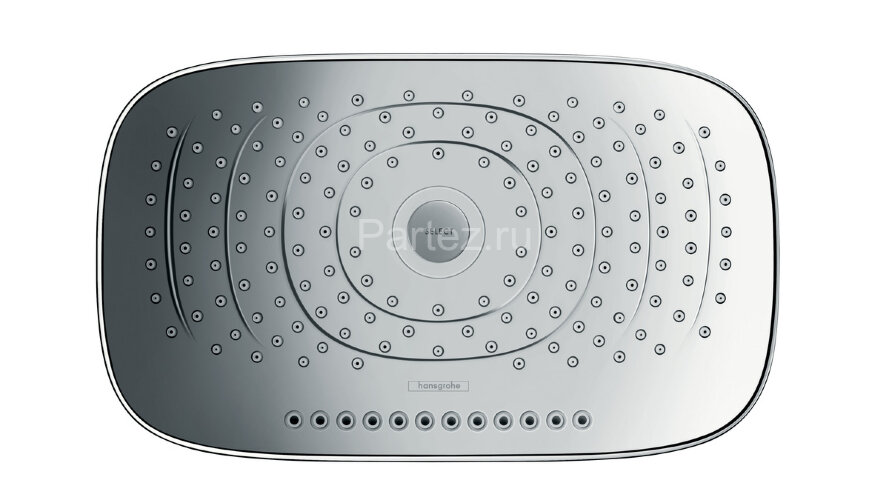 26468400 Raindance Select Верхний душ Select Е 300 3jet с держателем 390 мм