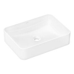 Раковина - чаша Hansgrohe Xuniva Q 550x450x175 накладная, белый (60168450)
