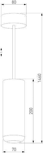 Подвесной светильник Elektrostandard 50250 LED