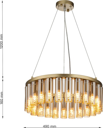 Подвесная люстра Favourite 4503-25P