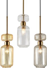 Подвесной светильник Escada 1141/3S BG/CL/AM